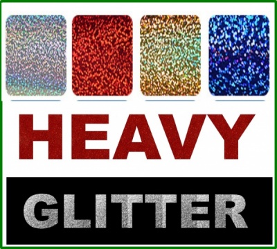Heavy Glitter Textured Garment Vinyl